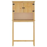vidaXL Armoire pour machine à laver salle de bain Corona pin massif