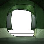 vidaXL Tente familiale tunnel 8 personnes vert imperméable