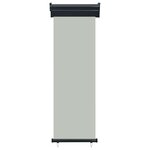vidaXL Auvent latéral de balcon 65x250 cm Gris