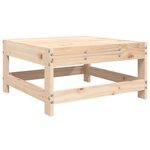 vidaXL Repose-pied de jardin bois de pin massif