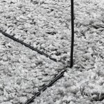 vidaXL Tapis shaggy PAMPLONA poils longs moderne gris 80x250 cm