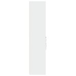vidaXL Buffet haut blanc 40x42 5x185 cm bois d'ingénierie