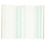 Piqûre standard Journal folioté 38 lignes 32 x 19,5 cm 80 pages EXACOMPTA