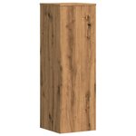vidaXL Supports pour plantes 2 Pièces chêne artisanal bois d'ingénierie