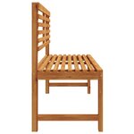 Banc de jardin vidaXL 100x50x91 cm en bois massif d'acacia