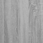 vidaXL Armoire de classement sonoma gris bois d'ingénierie