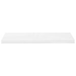 vidaXL Étagère murale flottante Blanc brillant 80x23 5x3 8 cm MDF