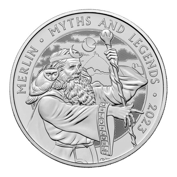 Merlin l'Enchanteur - 5 Pounds 2023 BU