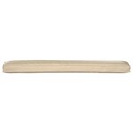 vidaXL Coussins de Palette pour Banc 2 Pièces Beige 200x40x8 cm Tissu Oxford