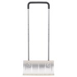 vidaXL Pelle à neige et poignée extensible argenté 61 cm lame en acier