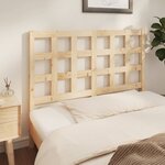 vidaXL Tête de lit 125 5x4x100 cm Bois massif de pin