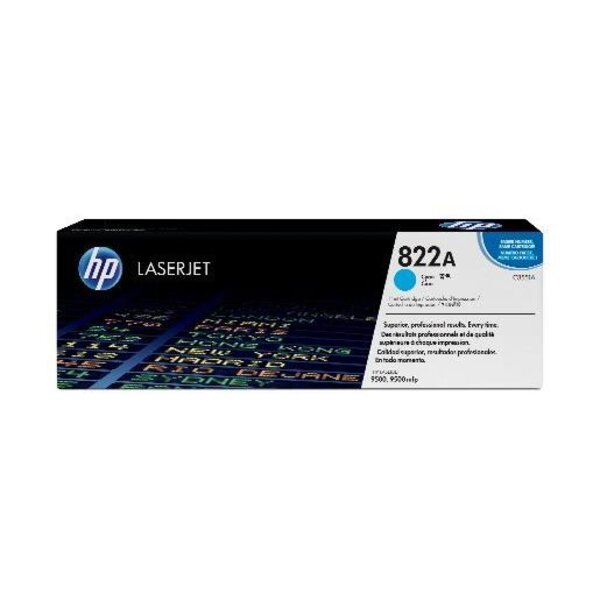 Toner Laser Original 822A C8851A 25000 Pages Cyan HP