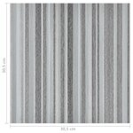 vidaXL Dalles de plancher autoadhésives 55 Pièces PVC 5 11 m² gris clair