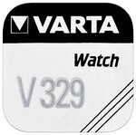 pile oxyde argent pour montres V329 SR731SW 1,55 Volt, 36mAh VARTA