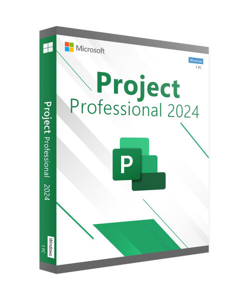 Microsoft Project 2024 Professionnel (bind) - Clé licence à télécharger
