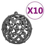 vidaXL Sapin de Noël artificiel Nordmann avec LED et boules Vert 240cm