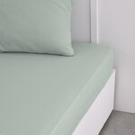 Drap housse - 160 x 200+30 cm uni - Celadon