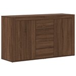 Buffet vidaXL Chêne marron Bois d'ingénierie 120 x 36 x 69 cm Buffet