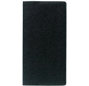 Agenda SILMA Couv Plast Grainée noir 8,8 x 17 cm QUOVADIS