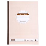 Manifold Autocopiant 297x210 Factures 50 Dupli - Avoine - X 5 - Le Dauphin