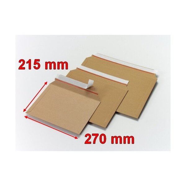 200 Enveloppes cartonnées format BBX2X 270x215 mm