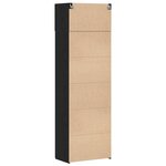 Armoire de rangement vidaXL Chêne noir 70x42 5x225 cm Bois d'ingénierie