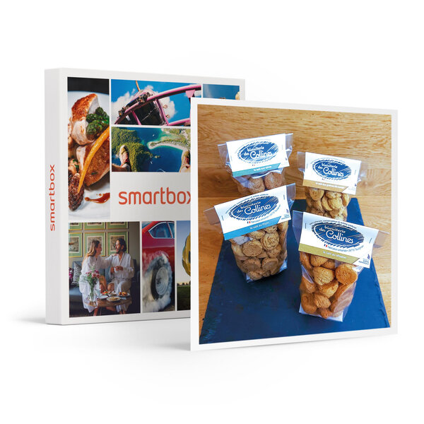 SMARTBOX - Coffret Cadeau Coffret biscuits salés 4 saveurs à déguster chez soi -  Gastronomie