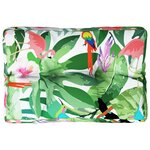 vidaXL Coussin de palette multicolore 60x40x12 cm tissu