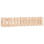vidaXL Lit surélevé de jardin design de clôture 150x30x30cm pin massif