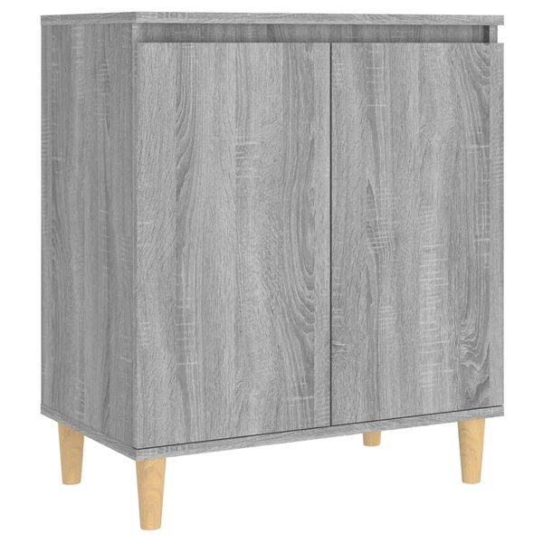 vidaXL Buffet Sonoma gris 60x35x70 cm Bois d'ingénierie