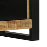 vidaXL Cabinet de salle de bain 40x30x90 cm Bois Massif Brut en Manguier