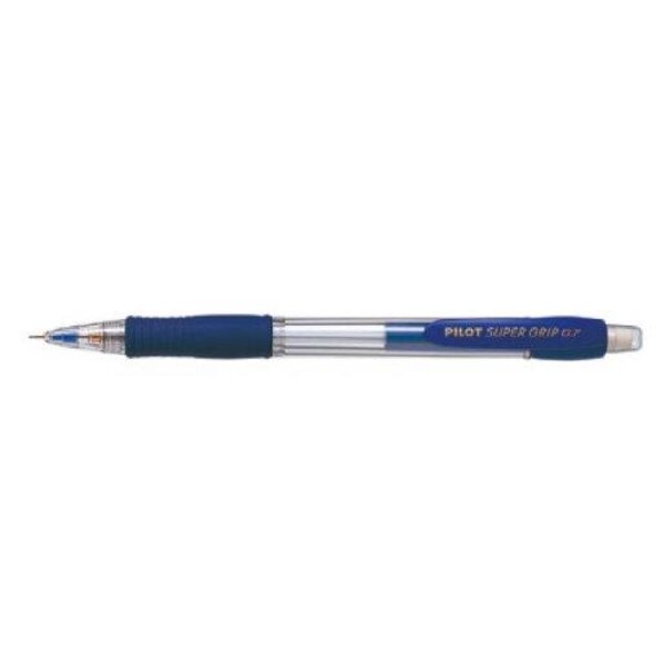 Porte-mine SUPERGRIP H187 0,7 mm rechargeable bleu PILOT