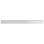 vidaXL Lit surélevé de jardin 600x80x45 cm Acier galvanisé Argenté