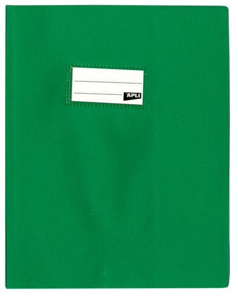 Protege Cahier Pvc 19/100 17X22 Vert
