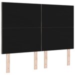 vidaXL Tête de lit Design Blocs Diamants Taupe 160 cm Tissu