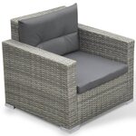 Salon de jardin meuble d'extérieur ensemble de mobilier avec coussins 6 pièces résine tressée gris 02_0018321