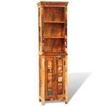 vidaXL Bibliothèque Bois massif de récupération Vintage