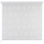 vidaXL Store roulant de douche 100x240 cm Étoile de mer
