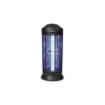 Perel Destructeur d'insectes  électrique  LED UV  grille 4000 V  bac collecteur amovible  600 m²  noir
