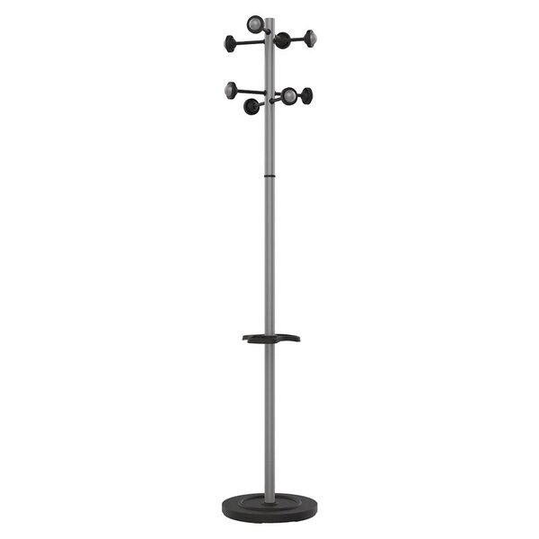 Portemanteau Accueil  - 8 patères - Aluminium