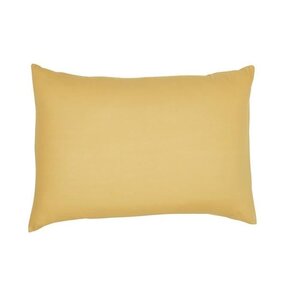 Taie d'oreiller - 50 x 70+5 cm uni - Ocre