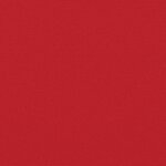 vidaXL Auvent latéral rétractable rouge 160x600 cm