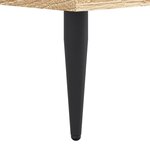 vidaXL Cadre de lit sans matelas chêne sonoma 120x200 cm