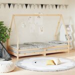 vidaXL Cadre de lit pour enfants 80x200 cm bois de pin massif