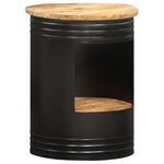 vidaXL Table basse 43x55 cm bois de manguier solide