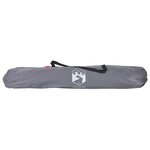 vidaXL Tente de plage 2 personnes gris libération rapide imperméable