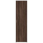vidaXL Buffet haut chêne marron 50x42 5x185 cm bois d'ingénierie
