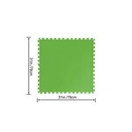 Bestway Protecteurs de plancher Flowclear 9 Pièces Vert 5 47 m²