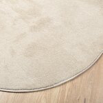 vidaXL Tapis "HUARTE" à poils courts doux et lavable beige 80x150 cm
