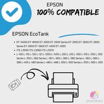 Pack compatible avec EPSON 664 ECOTANK  4 bouteilles d'encre